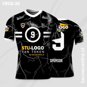 Camisetas de Rugby negro