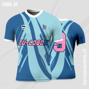 Camisetas de Rugby Azul y celeste