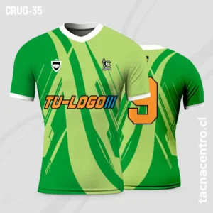 Camisetas de Rugby verde
