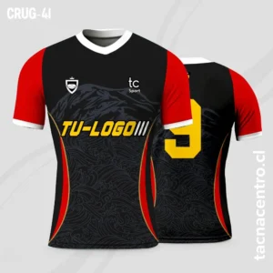 Camisetas de Rugby negro y celeste