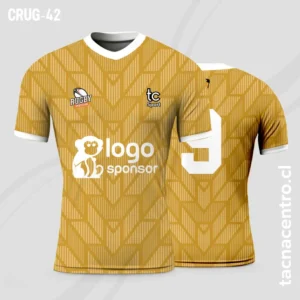 Camisetas de Rugby Dorado