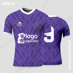 Camisetas de Rugby morado