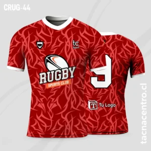 Camisetas de Rugby Rojo