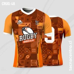 Camisetas de Rugby naranja