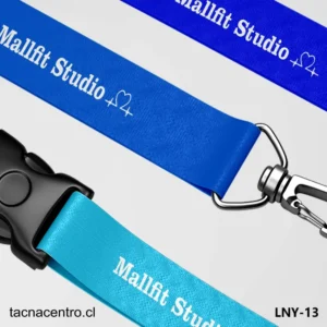 Lanyards azul rey