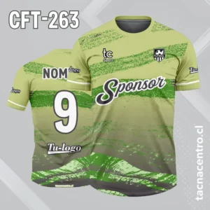 Camiseta de Futbol verde