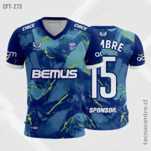 Camiseta de Futbol azul