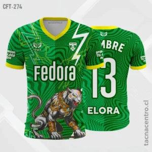 Camiseta de Futbol verde