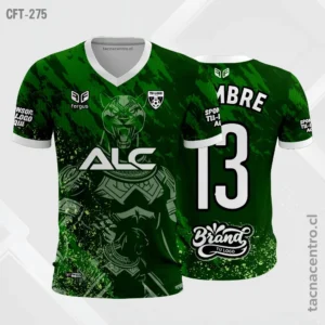 Camiseta de Futbol verde