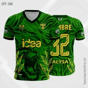 Camiseta de Futbol verde