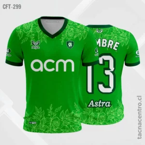 Camiseta de Futbol verde