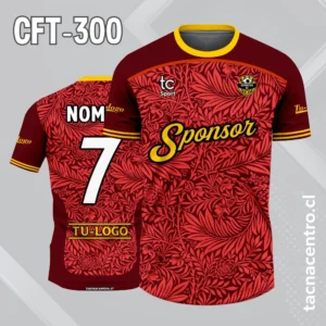 Camiseta de Futbol rojo