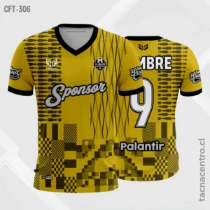 Camiseta de Futbol amarillo