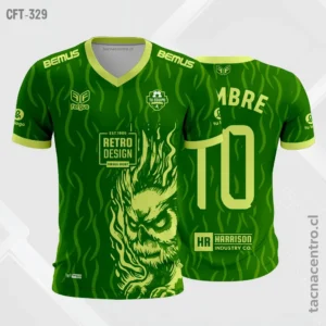 Camiseta de Futbol verde