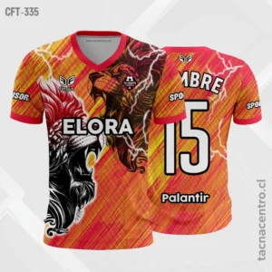 Camiseta de Futbol naranja