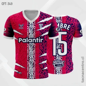 Camiseta de Futbol rojo