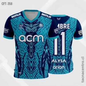 Camiseta de Futbol celeste