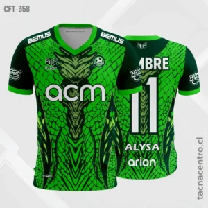 Camiseta de Futbol verde