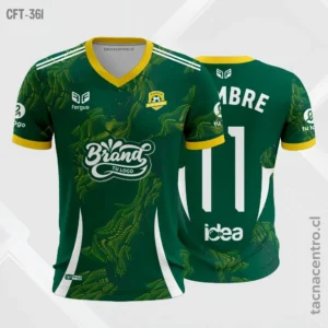 Camiseta de Futbol verde