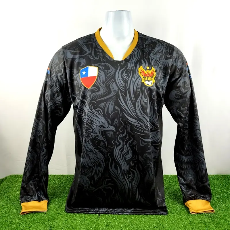 Camisetas de Futbol Plomas Personalizadas 22 camisetas de futbol plomas  con manga larga