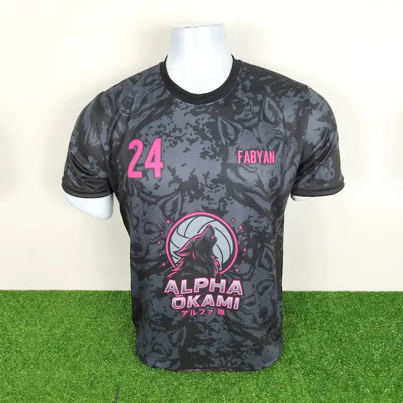 Camisetas de Futbol Plomas Personalizadas 23 camisetas de futbol plomas  con lobo