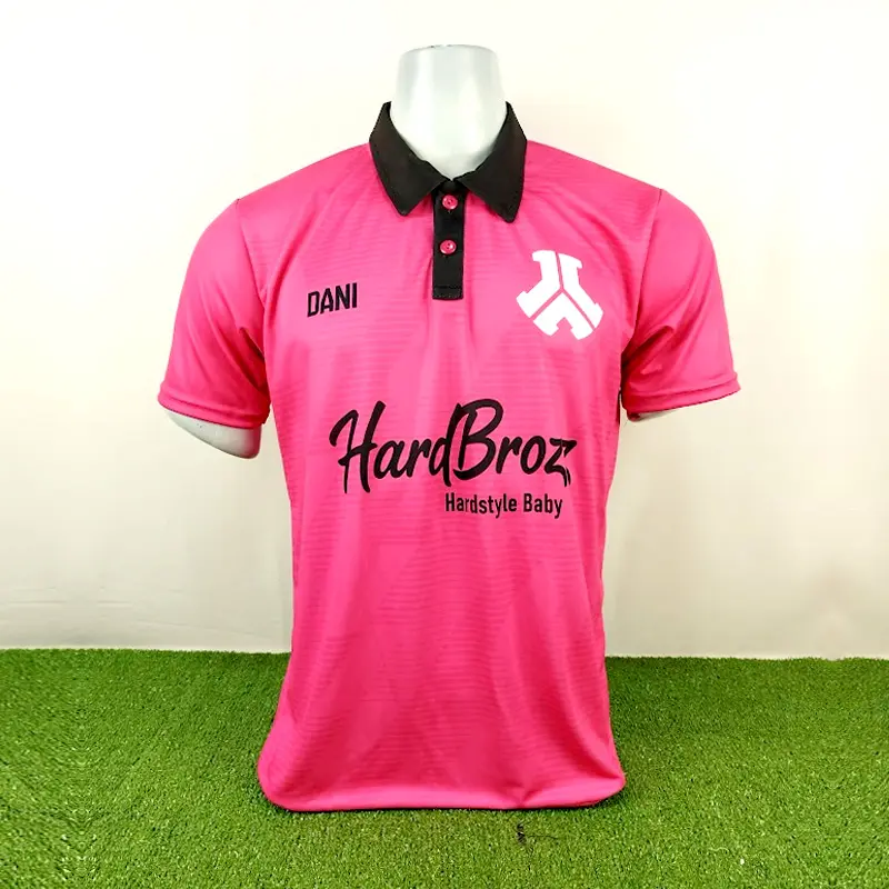 Camisetas de Fútbol Rosadas 19 camisetas de futbol celestes con cuello negro