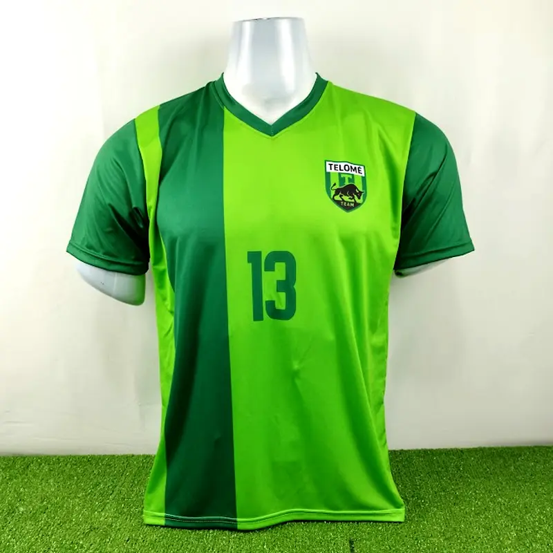 Camisetas de Futbol Verdes Personalizadas 24 camiseta de futbol verde
