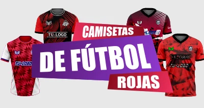 camisetas de futbol rojas personalizadas chile.