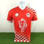 foto de camisetas de futbol rojas chile