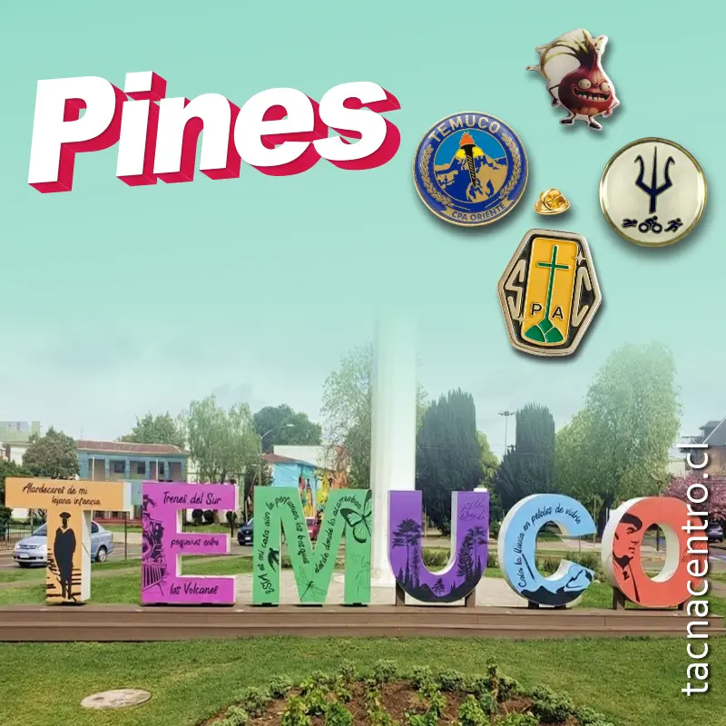 pines en temuco personalizados
