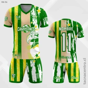 Camisetas Chocolateras amarillo y verde