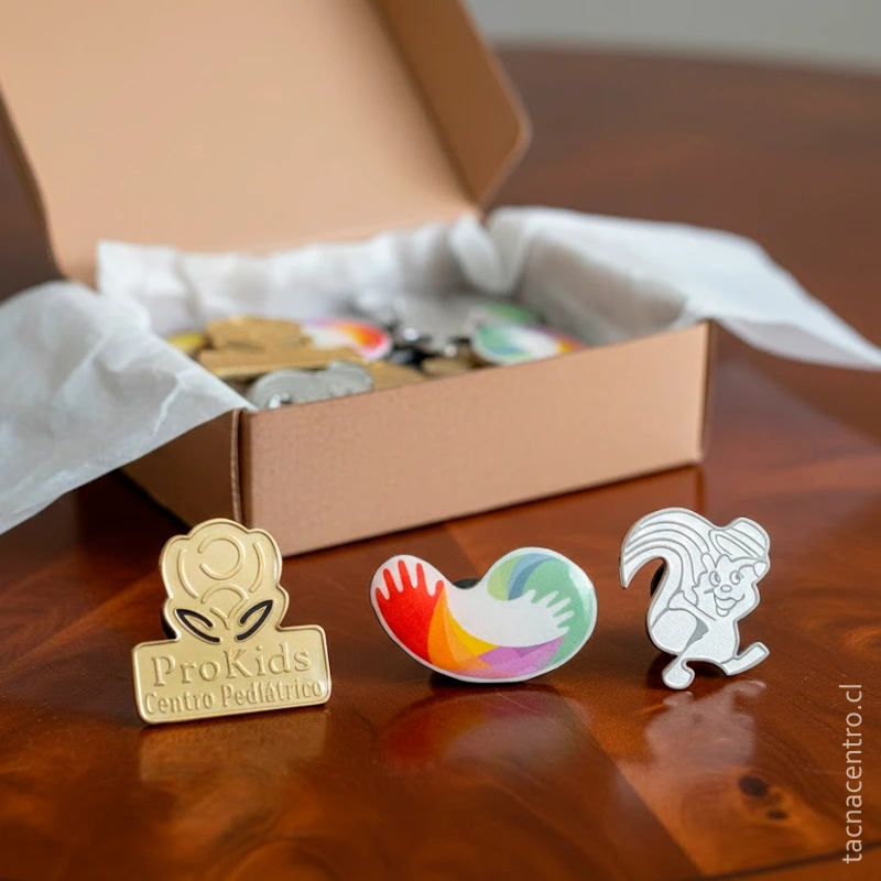 envio de pines personalizados a chile