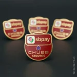 foto de pines esmaltados para aseguradoras