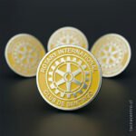 foto de pines esmaltados personalizados realizados para clientes de chile rotary
