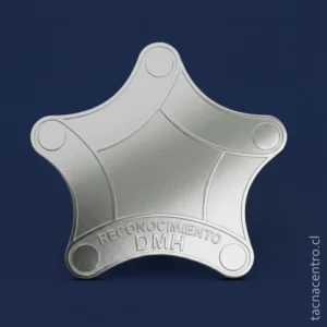 pines plateados con fondo arenado forma estrella