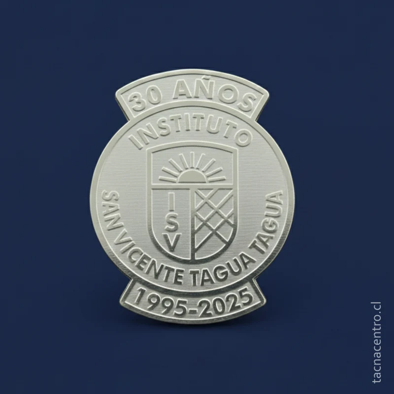 proceso fabricacion baño oro de pines plateados chile