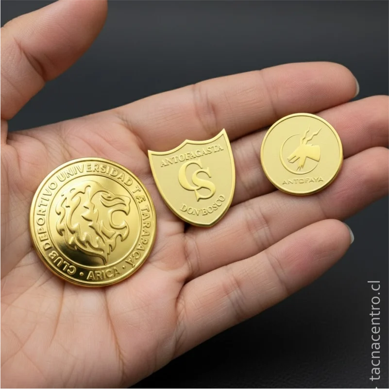 que son los pines dorados 