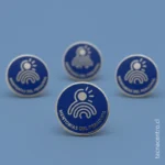 modelos de pines en calama chile trabajos realizados redondo azul esmaltado