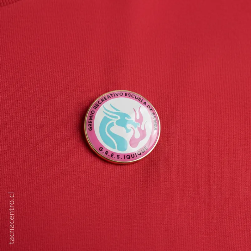 usos de los pines sublimados para eventos