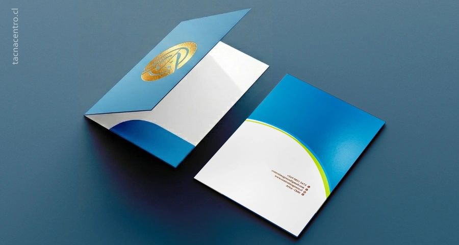 carpetas corporativas hot stamping 