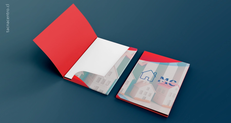 carpetas corporativas troqueladas