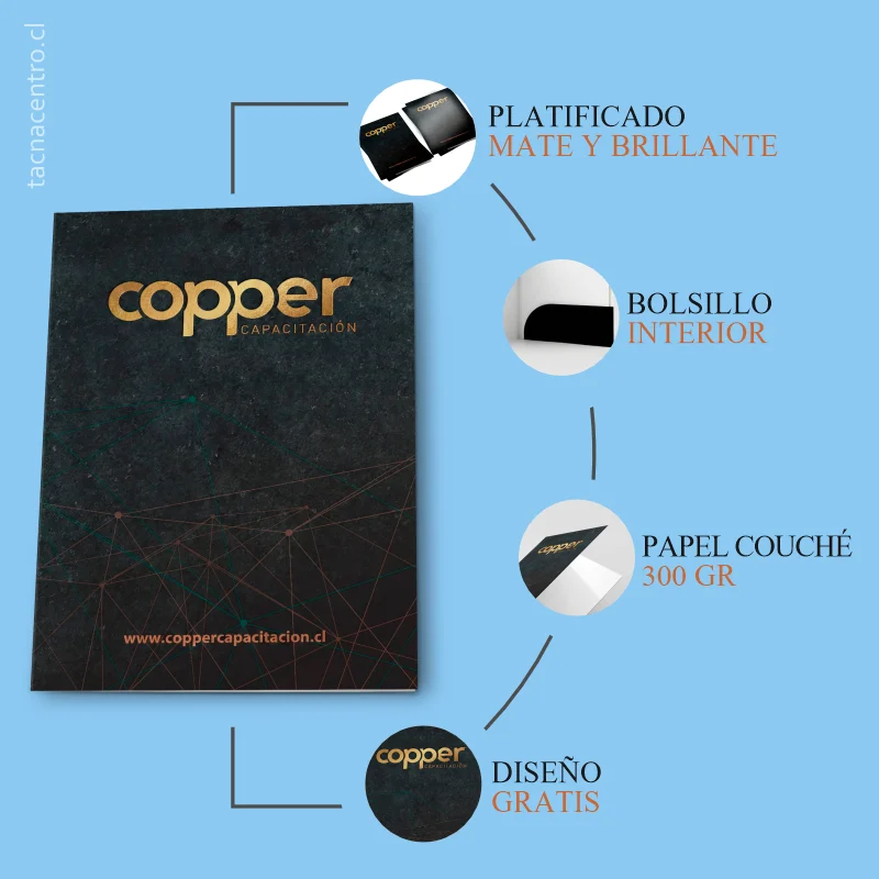 caracteristicas carpetas hot stamping personalizadas