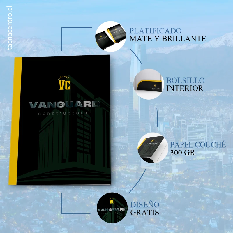 caracteristicas carpetas en santiago personalizadas 2026