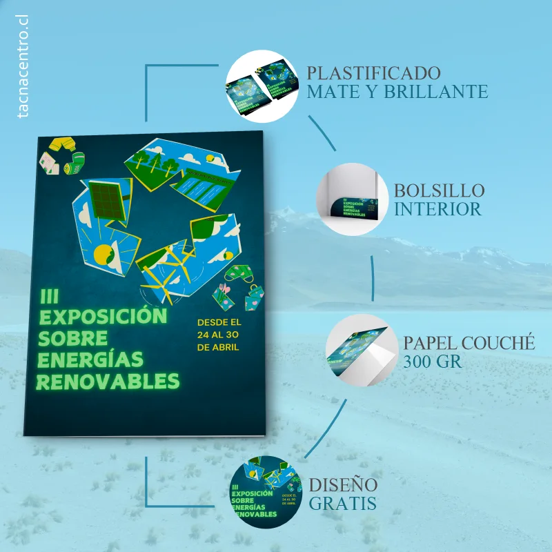 caracteristicas de carpetas en calama personalizadas