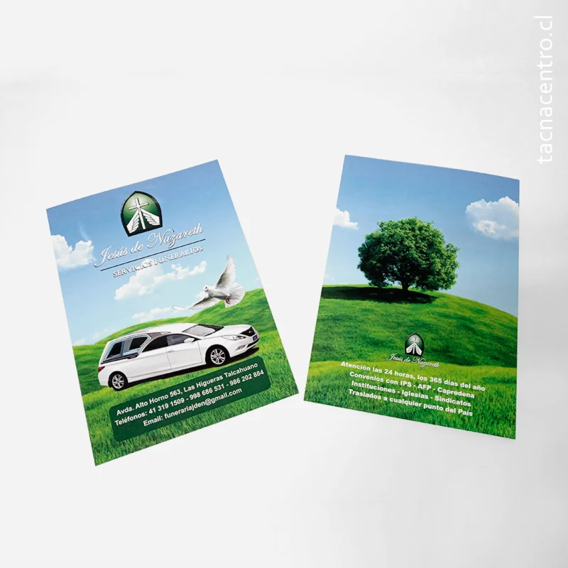 fotos de carpetas en concepcion para funeraria