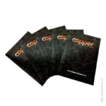 fotos de carpetas hot stamping para capacitaciones