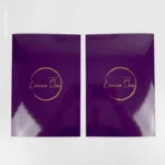 fotos de carpetas hot stamping para clinica de belleza estetica