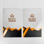 fotos de carpetas hot stamping para inmobiliaria