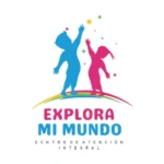 logo de explora mi mundo carpetas corporativas