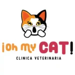 logo de oh my cat veterinaria carpetas corporativas